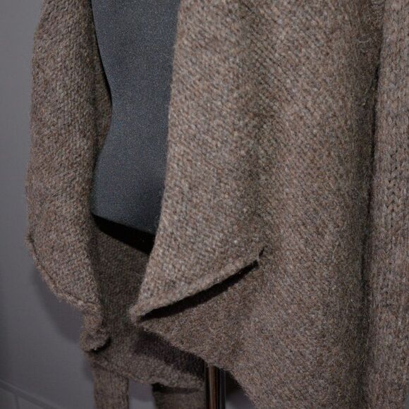 Rick Owens FW09 Crust Alpaca Merino Wool Knit Open Sweater Sz L - Picture 7 of 12